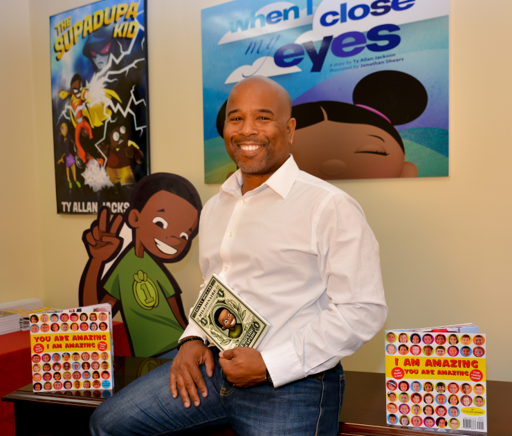Ty Allan Jackson is a  Literacy Advocate with Big Head Books 
