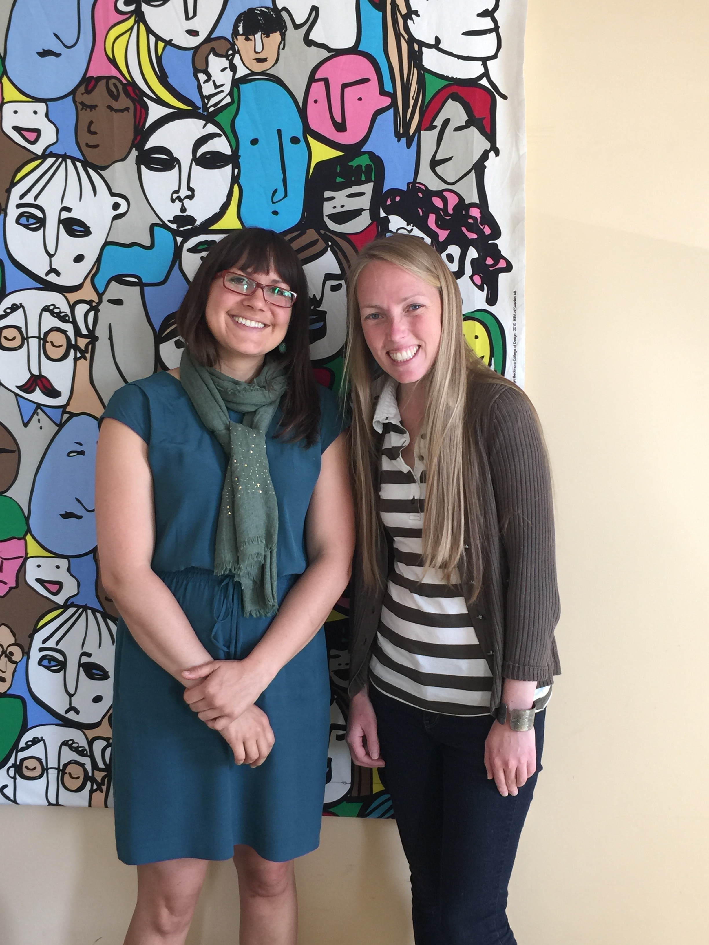 Sarah Athanas and Dena Haden are co-founders Groundwork!